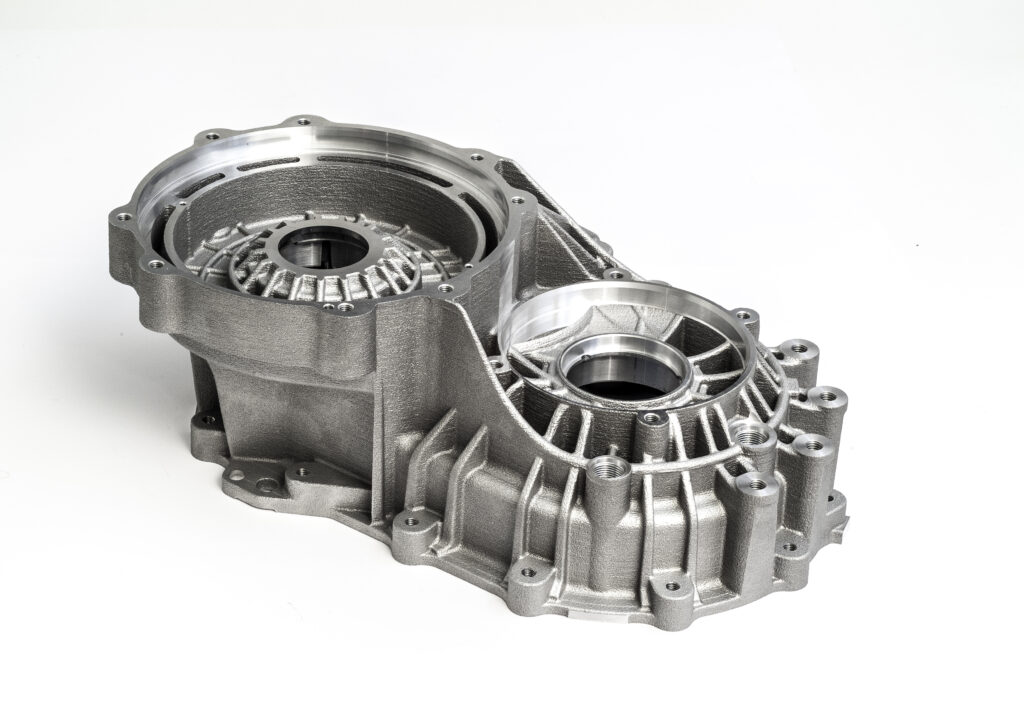 Carcasa de motor eléctrico